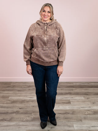 Larissa Oversized Hoodie | Brown