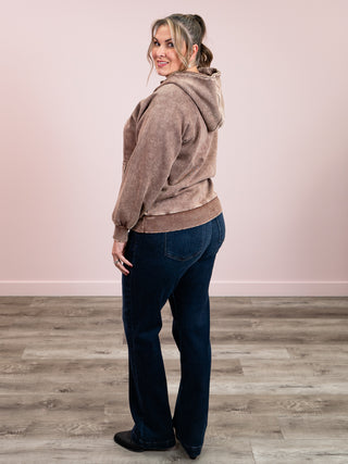 Larissa Oversized Hoodie | Brown