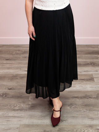 *NEW* DEX | Calyx Pleated Skirt | Black