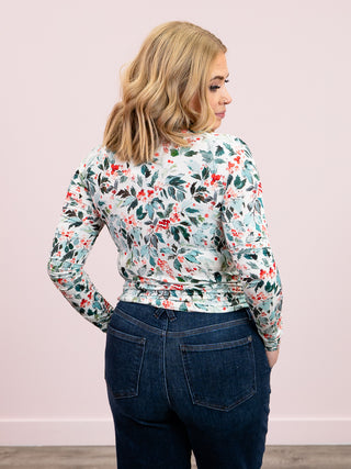 *NEW* Blair Long Sleeve Top | Winter Berry