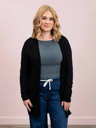 *NEW* All Day Cardigan | Black