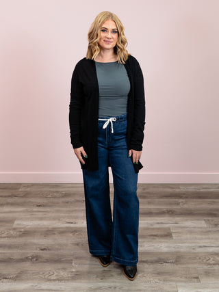 *NEW* All Day Cardigan | Black