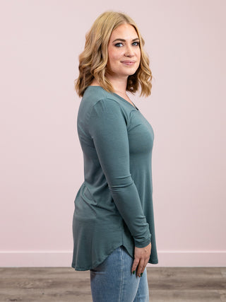*DOOR CRASHERS* Jenny Long Sleeve Top | Ash Jade