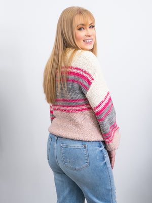 DEX | Marie Ski Sweater | Tonal Pink