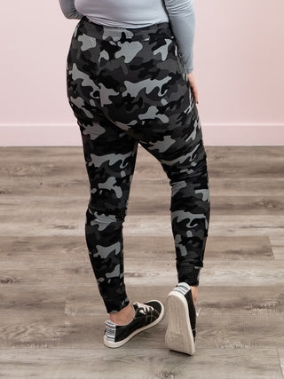 *DOOR CRASHERS* Lux Joggers | Camo | Grey
