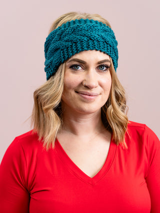 *DOOR CRASHERS* Cable Knitted Headband Warmer | 4 Colours