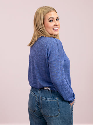 *9AM DEAL* Alicia Slub Long Sleeve | Marlin