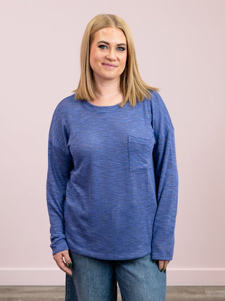 *9AM DEAL* Alicia Slub Long Sleeve | Marlin