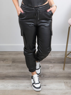 RD Style | Blair Vegan Leather Pant | Black
