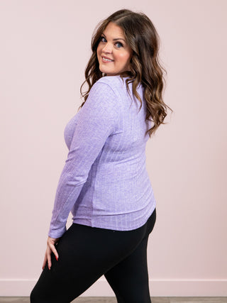 *CYBER MONDAY* Lucy Long Sleeve Top | Lavender