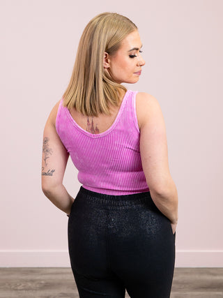 *CYBER MONDAY* Robin Reversible Brami Tank | Bright Mauve