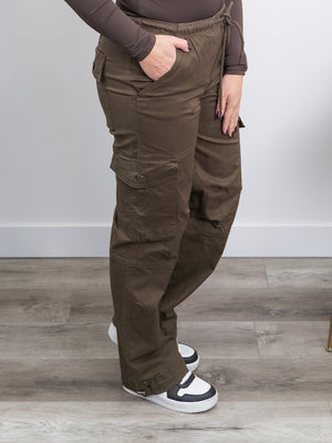 RD Style | Jia Cargo Pant | Army Green