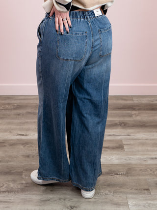 *NEW* Judy Blue | High Rise Rigid Elastic Waist | Dark Wash | Axton