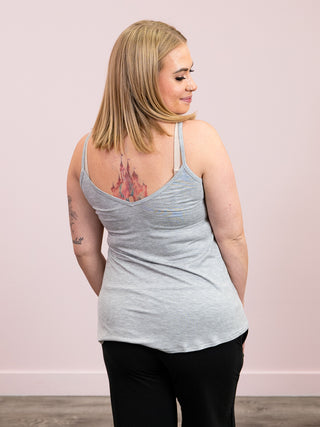 *NEW* Lula Reversible Cami | Heather Grey