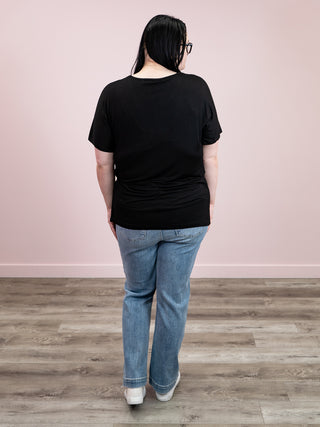 *NEW* Chloe Cozy Tee | Black