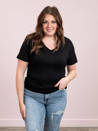 *NEW* Chloe Cozy Tee | Black