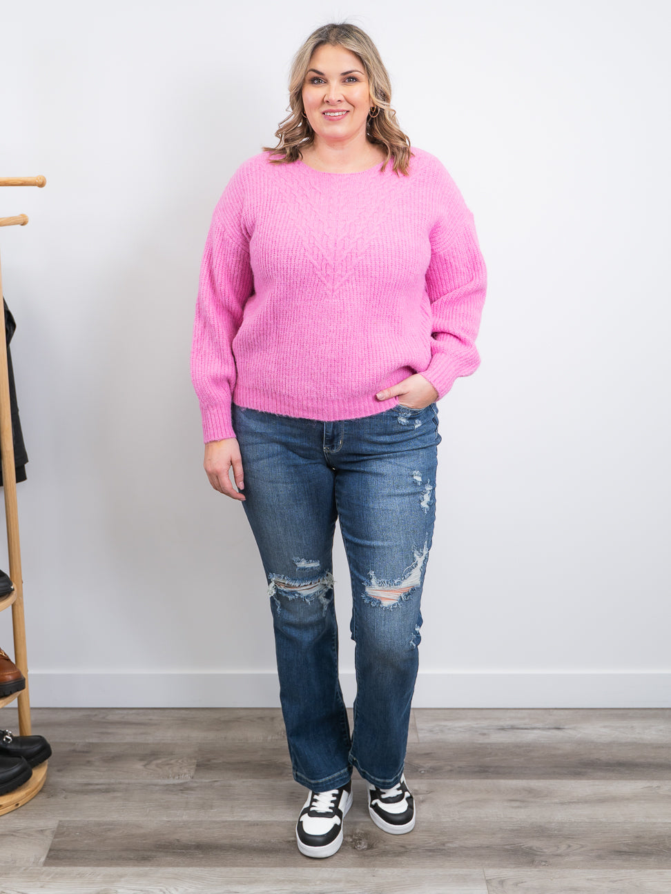 *FINAL SALE* Pink Martini | The Reese Sweater | Pink
