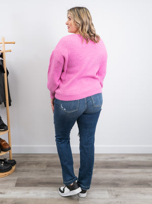 Pink Martini | The Reese Sweater | Pink