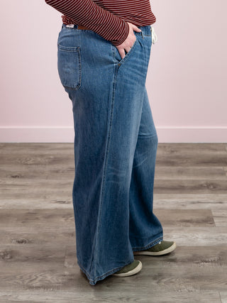 *NEW* Judy Blue | High Rise Rigid Elastic Waist | Dark Wash | Axton