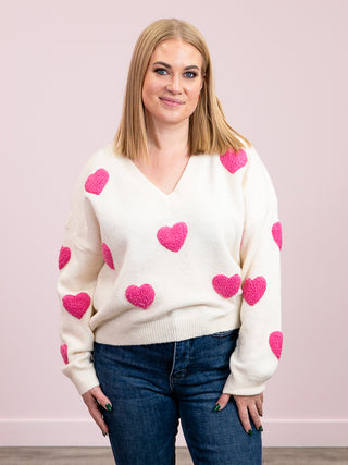 *NEW* Pink Martini | Espera Sweater | White