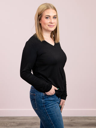*NEW* Larissa Long Sleeve | Black