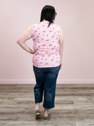 *NEW* Ava Tank | Cherries