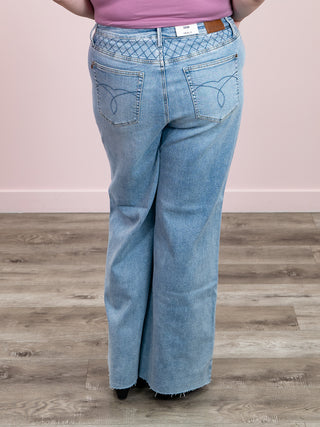 *NEW* Judy Blue | High Rise Retro Wide Leg | Cash