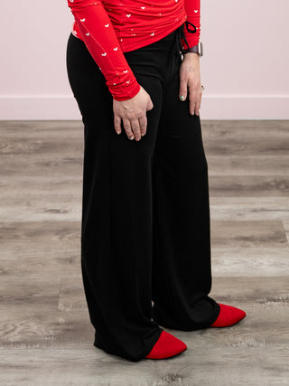 *FINAL SALE* Lanny Lounge Pant | Black