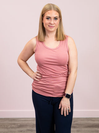 *NEW* Ava Tank | Rose