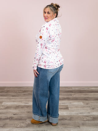 *NEW* Cassy Soft Funnel Neck Pullover | Wildflower Gardens