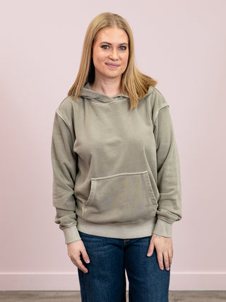 *SUNDAY STEAL* The Soft Spot Fleece Pocket Hoodie | Ash Mocha