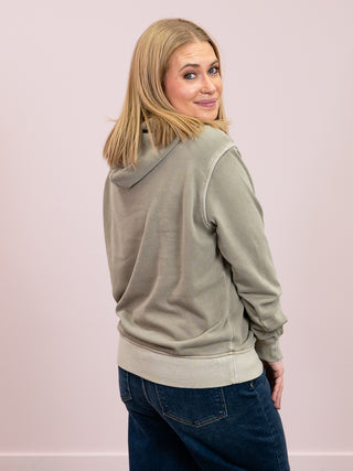 *SUNDAY STEAL* The Soft Spot Fleece Pocket Hoodie | Ash Mocha