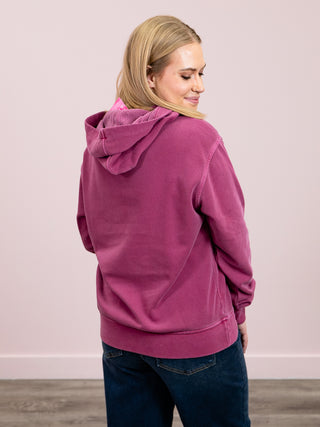 *SUNDAY STEAL* The Soft Spot Fleece Pocket Hoodie | Wine