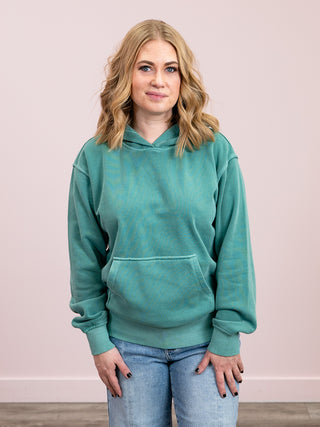 *SUNDAY STEAL* The Soft Spot Fleece Pocket Hoodie | Dark Green