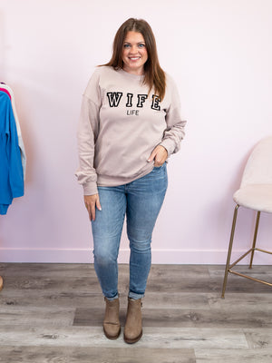 Ampersand | University Pullover | Wife Life