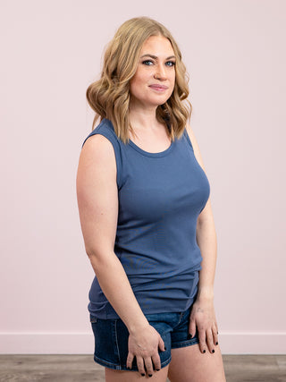 *NEW* Ava Tank | Blue