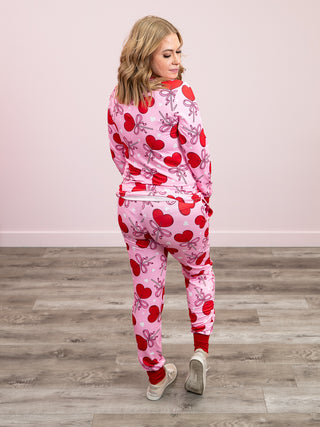 *NEW* Shirley Matching Set | Long Sleeve & Joggers | Hearts