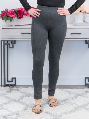 *FINAL SALE* Anywhere With You | Skinny Legging Pant | Charcoal