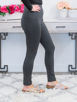 *FINAL SALE* Anywhere With You | Skinny Legging Pant | Charcoal