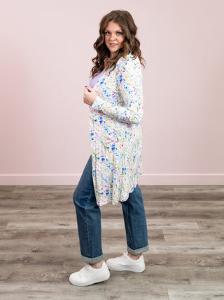 *NEW* Darci Classic Cardigan | Cottage Floral