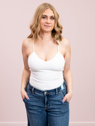 DEX | Tatiana Seamless Bra Top | White