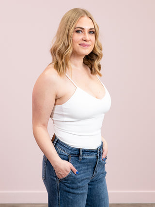 DEX | Tatiana Seamless Bra Top | White