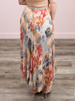 DEX | Fern Pleated Skirt | Flower Patch