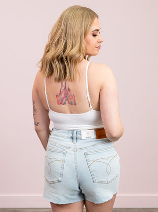 *NEW* DEX | Luma Seamless Padded Bralette | White