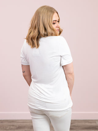 *NEW* Sophie Tee | White