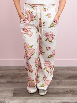 Ampersand | Free Time Wide Leg Comfy Jogger | Happily Ever After