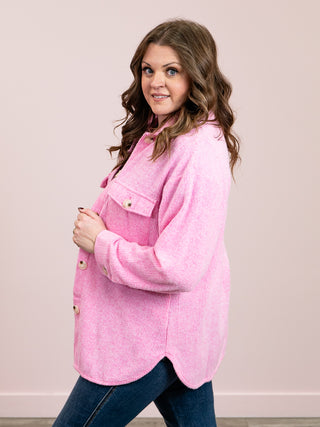 *NEW* Small World Shacket | Pink