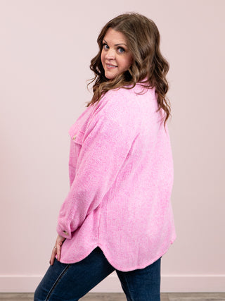 *NEW* Small World Shacket | Pink