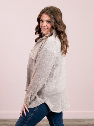 *NEW* Small World Shacket | Brown