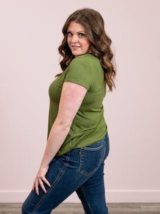 *NEW* Allison Tee | Olive
